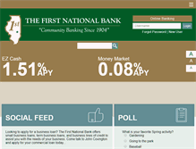Tablet Screenshot of fnbbankingcenters.com